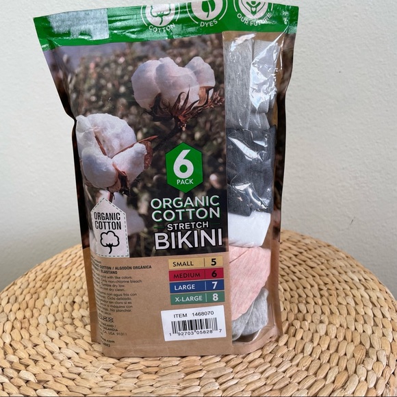 Felina Other - Organic Cotton Stretch Bikini Size L Package of 5